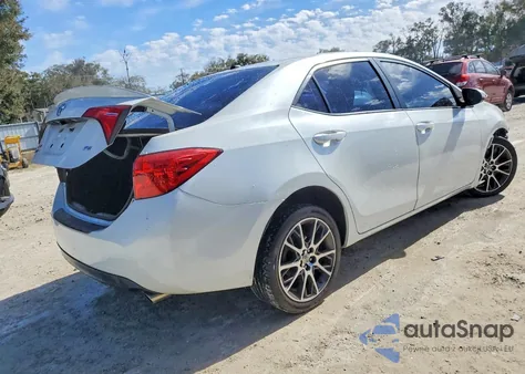 2017 Toyota Corolla L из США, поврежденный, VIN 5YFBURHE5HP627988